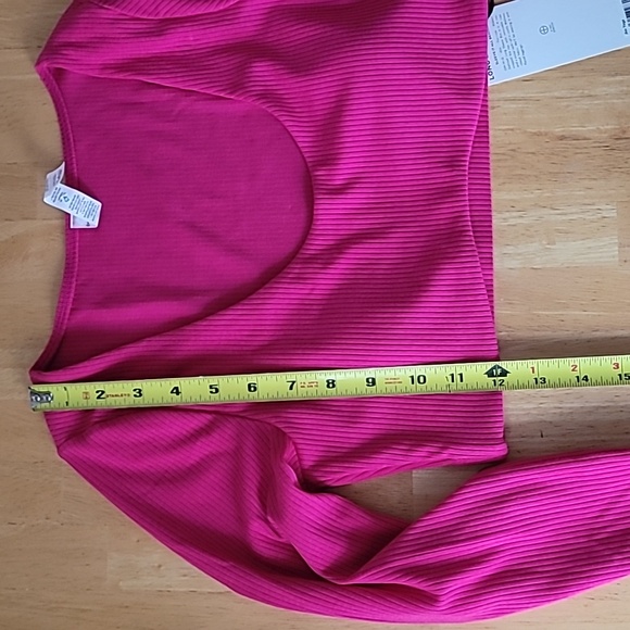 Alo Yoga Ribbed Defined Long Sleeve Bra - Picture 9 of 9